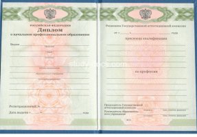 Диплом училища 2010 в Петрозаводске